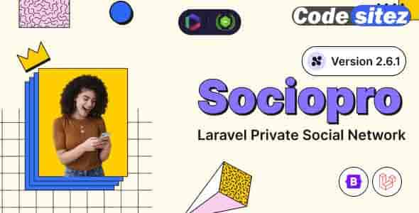 Sociopro Nulled - Laravel Private Social Network