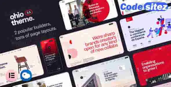 Ohio - Creative Portfolio & Agency WordPress Theme