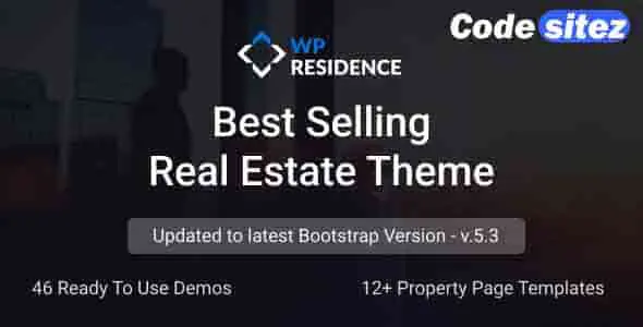 Residence Real Estate WordPress Theme