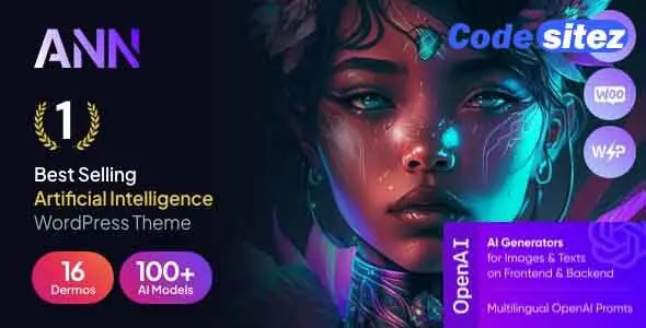 AI ANN - AI Generator OpenAI Elementor WordPress Theme