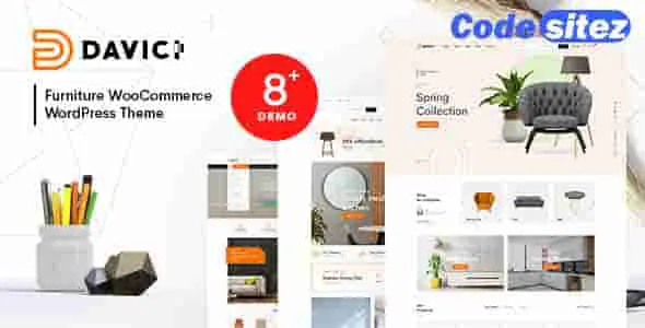 Davici – Furniture WooCommerce WordPress Theme
