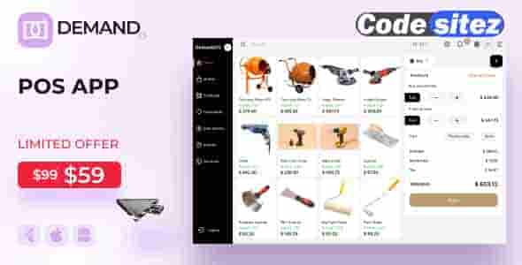 On-Demand24 Nulled POS + Order & Service Management (IOS, Android, Desktop)