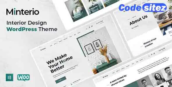 Minterio – Interior Design WordPress Theme