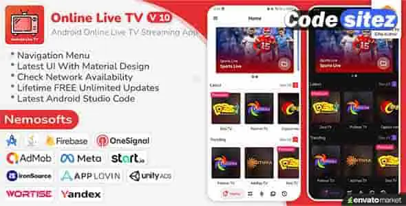 Android Online Live TV Streaming