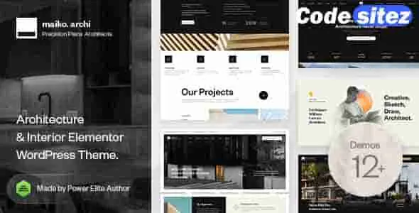 Maiko - Architecture and Interior Design WordPress Theme