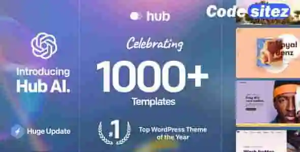 Hub - Responsive Multi-Purpose WordPress Theme