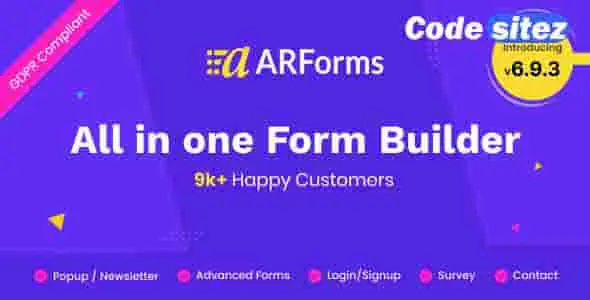 Wordpress Form Builder Plugin, Contact form - ARForms