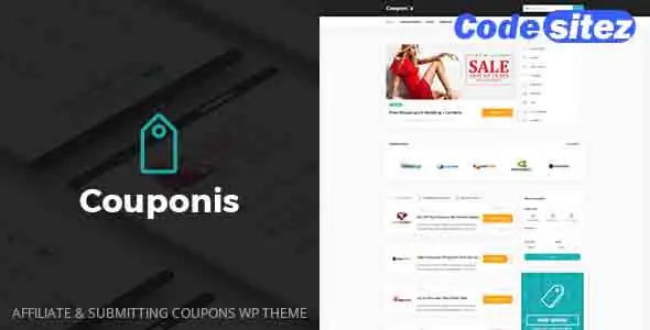 Couponis - Affiliate & Submitting Coupons WordPress Theme