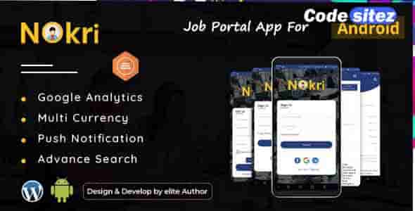 Nokri - Job Board Native Android App Nulled