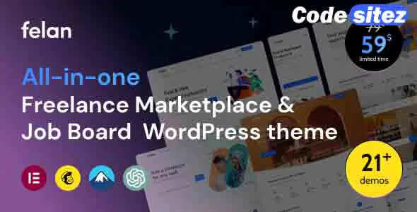 Felan - Freelance Marketplace and Job Board WordPress Theme