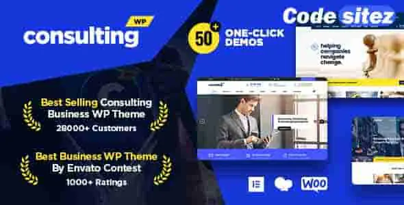 Consulting - Business, Finance WordPress Theme