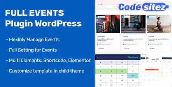 FullEvents - Event Plugin WordPress