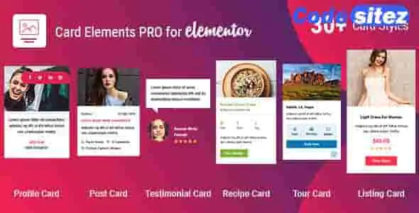 Card Elements Pro for Elementor