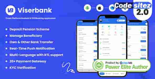 ViserBank Nulled - Cross Platform Internet Banking Application