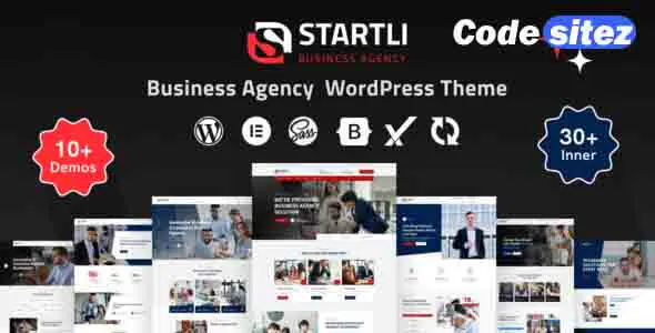 Startli - Elementor Business Consulting WordPress Theme + RTL