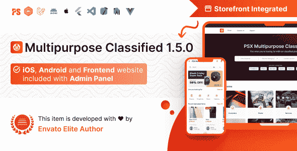 Download free Multipurpose Classified App: Buy, Sell, Ecommerce like Olx, Mercari, Offerup