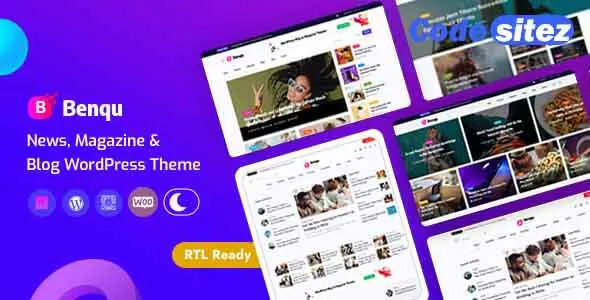 Benqu - News Magazine WordPress Theme