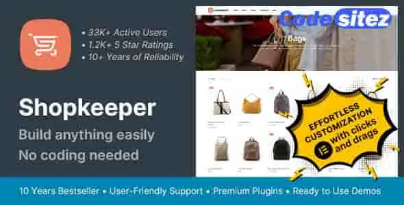 Shopkeeper • Multi-Purpose WooCommerce Theme