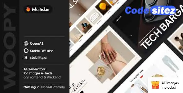 Woopy - Multipurpose Store WooCommerce WordPress Shop Theme