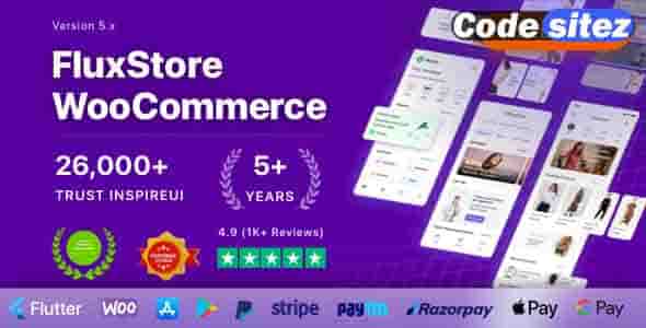 Fluxstore WooCommerce Nulled - Flutter E-commerce Full App