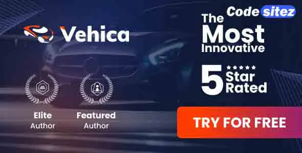 Vehica - Car Dealer & Listing WordPress Theme