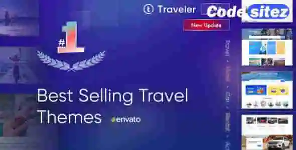 Traveler - Travel Booking WordPress Theme