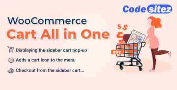 WooCommerce Cart All in One - One click Checkout - Sticky|Side Cart