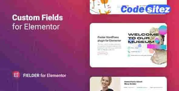 Fielder – WordPress Custom Fields for Elementor