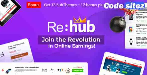 REHub - Price Comparison, Multi Vendor Marketplace Wordpress Theme