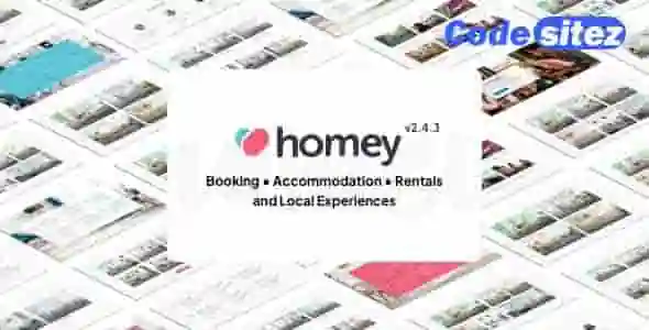 Homey - Booking and Rentals WordPress Theme