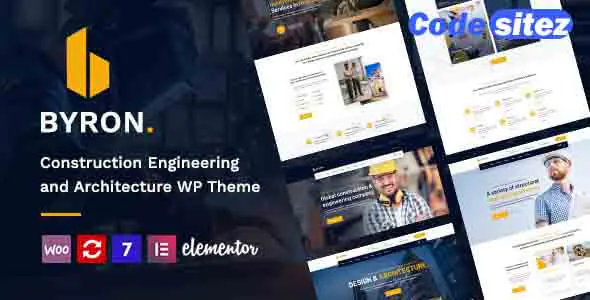 Byron | Construction and Engineering WordPress Theme