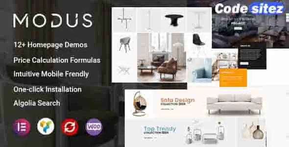 Modus - Modern Furniture WooCommerce Theme