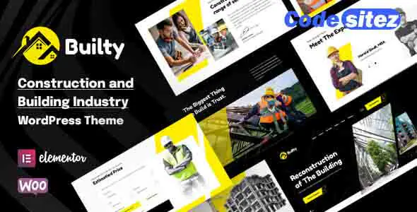 Builty - Construction WordPress Theme