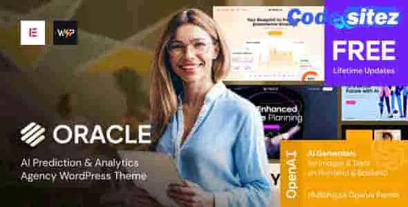 Oracle - AI Prediction & Analytics Agency WordPress Theme