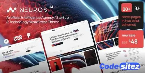 Neuros | AI Agency & Technology WordPress Theme