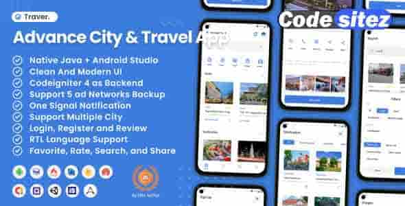 Traver Nulled - Advance City & Travel Android App