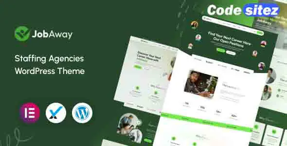 Jobaway - Staffing Agencies WordPress Theme