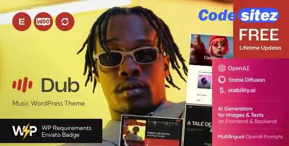 Dub - Music WordPress Theme