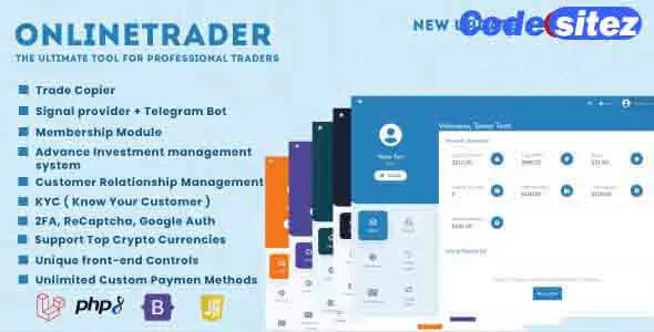 Onlinetrader - Forex Signal Service and Investment Management Solution