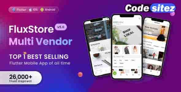 Nulled Fluxstore Multi Vendor - Flutter E-commerce Full App