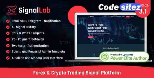 SignalLab - Forex And Crypto Trading Signal Platform