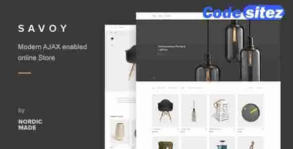 Savoy - Minimalist AJAX WooCommerce Theme