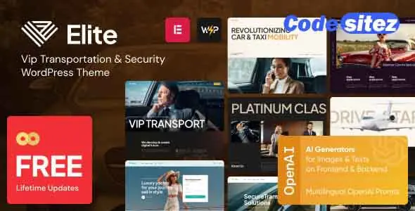 Elite - Vip Transportation & Security WordPress Theme