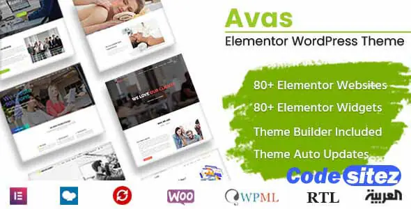 Avas - Elementor MultiPurpose WordPress Theme