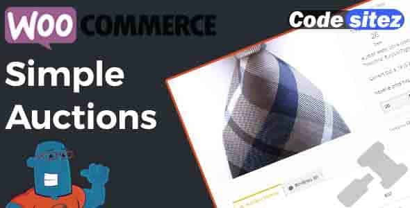 WooCommerce Auctions Nulled - WordPress Simple Auctions