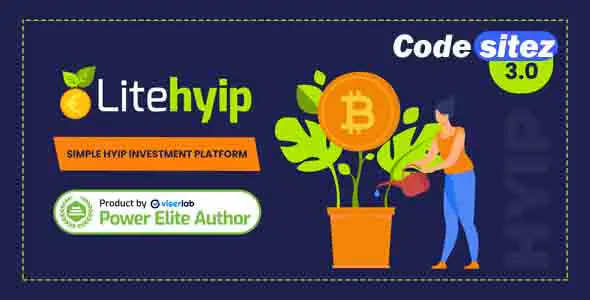 LiteHYIP - Simple HYIP Investment Platform