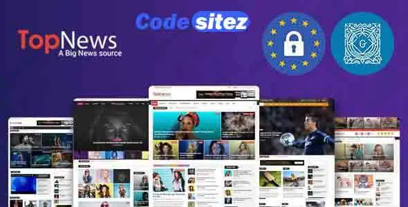 TopNews - News Magazine Newspaper Blog Viral & Buzz WordPress Theme