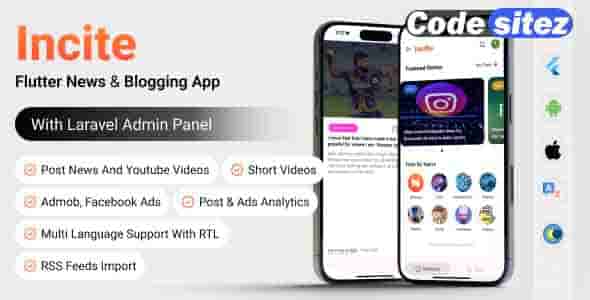 Incite Nulled News App | Short News App Complete Solution