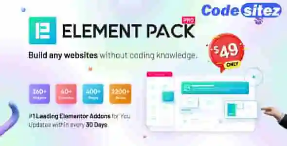 Element Pack - Addon for Elementor Page Builder WordPress Plugin
