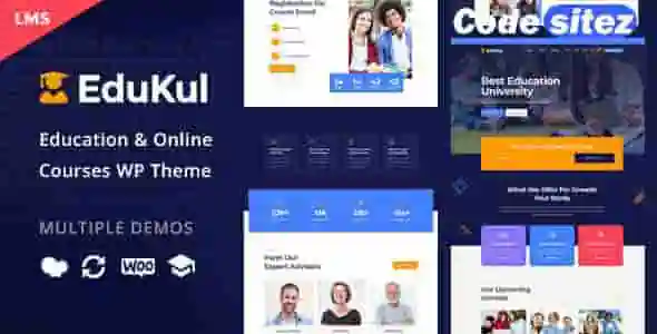 Edukul | Online Courses WordPress Theme
